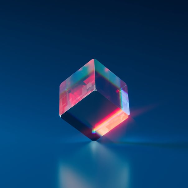 Image of abstract cube